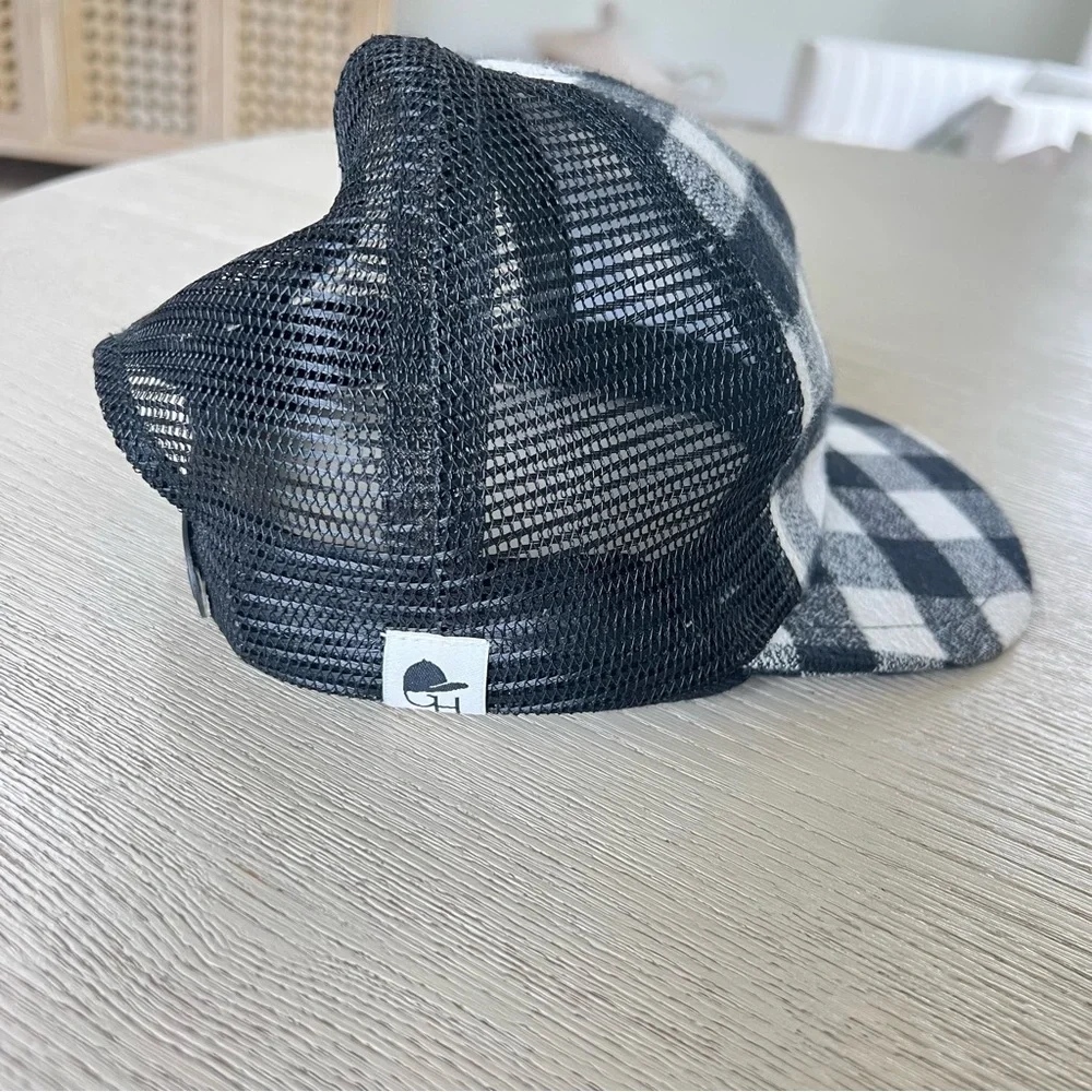 GEORGE HATS Flannel Checkered Trucker hat, 2-3yrs‎